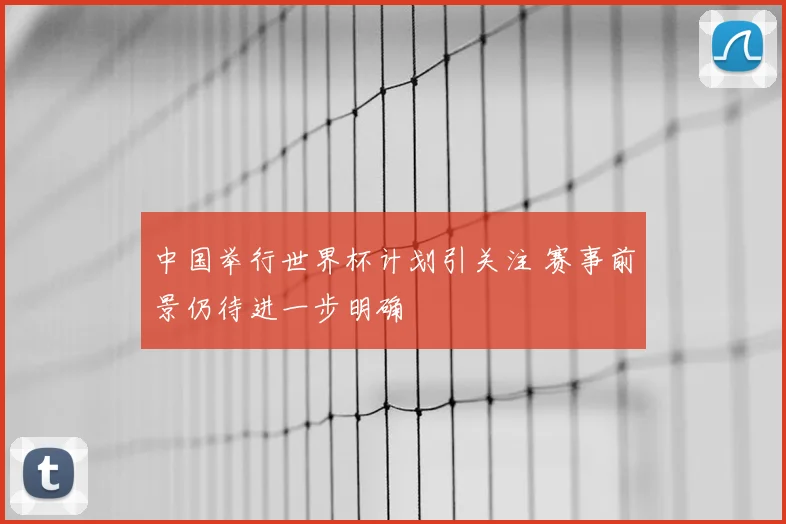 中国举行世界杯计划引关注 赛事前景仍待进一步明确